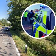 The crash happened on the A143 near Haddiscoe