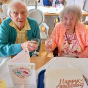 Cecil and Sylvia Nicholls have celebrated 75 years of marriage.