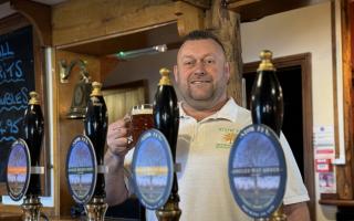 Paul Holland will have five of his very own Stow Fen Farm Brewery beers on rotation when he opens