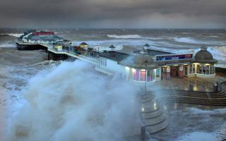 Lots of top scores were given out at Bungay Camera Club's first competition of the year. Pictured: Stormy Cromer by Adrian Muttitt