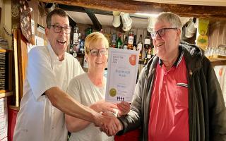 The Rumburgh Buck has won its fourth 'outstanding pub' award